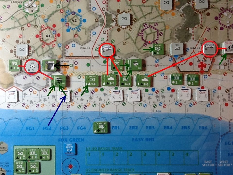 DDay at Omaha Beach full illustrated playthrough BoardGameGeek
