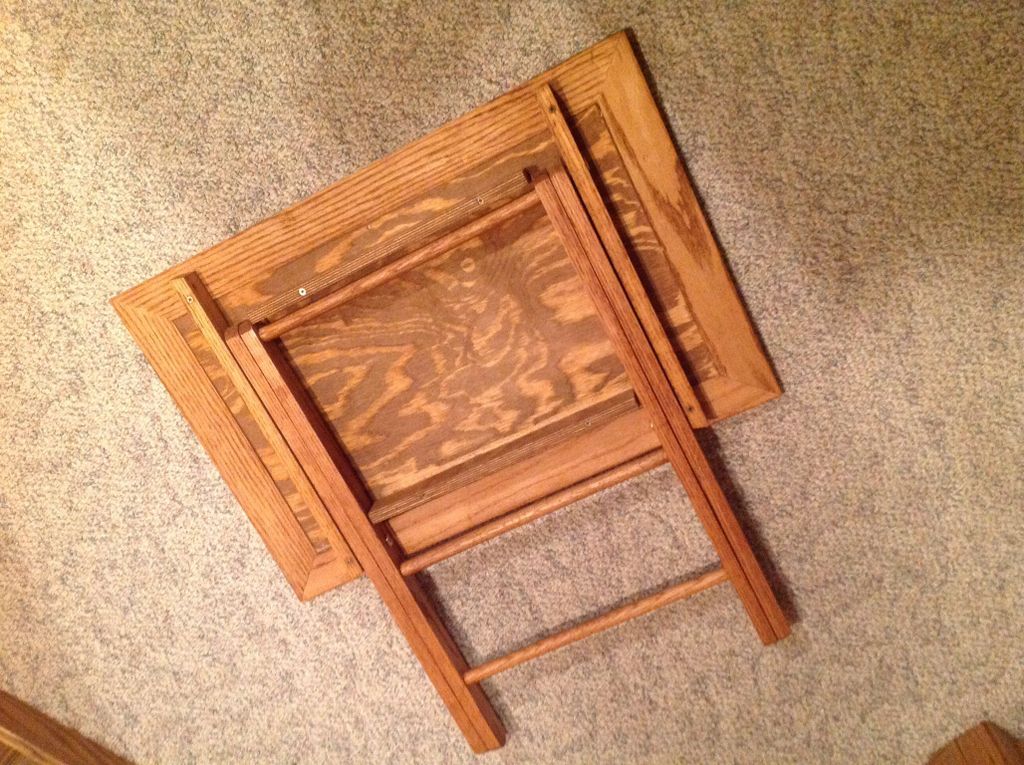 Snack Tray Table Carcassonne Theme Game Room Ideas