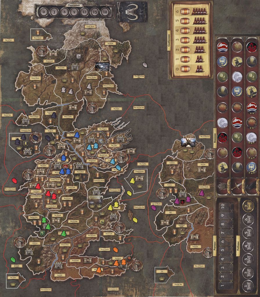 Full Game Of Thrones Map Essos