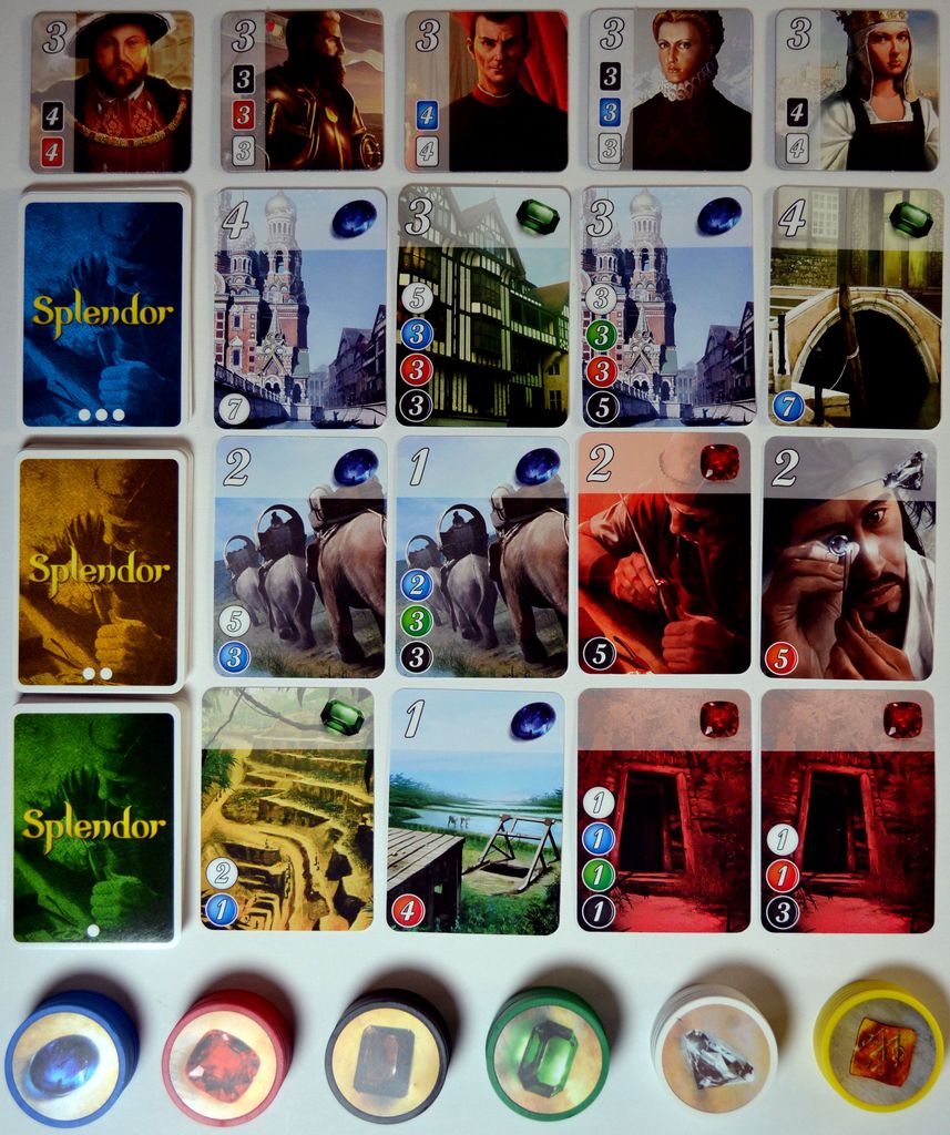 Splendor Game Review Splendor BoardGameGeek