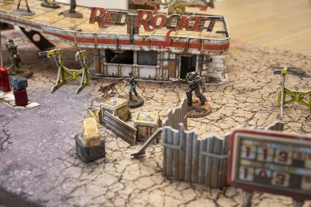 Fallout Wasteland Warfare Base Part Of Terrain Starter Set