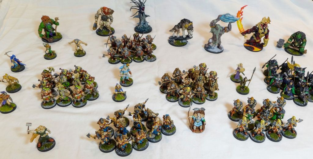 Blood Rage Painted Boardgamegeek
