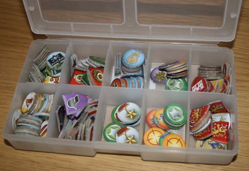 My Memoir'44 storage solution - EVERYTHING in the Campaign Bag? Read on ...