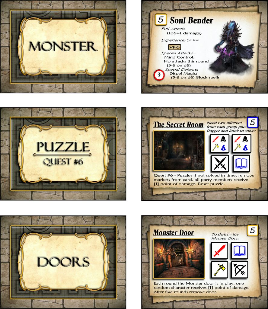 A New Look For Dungeon Hack The Dice Game Boardgamegeek