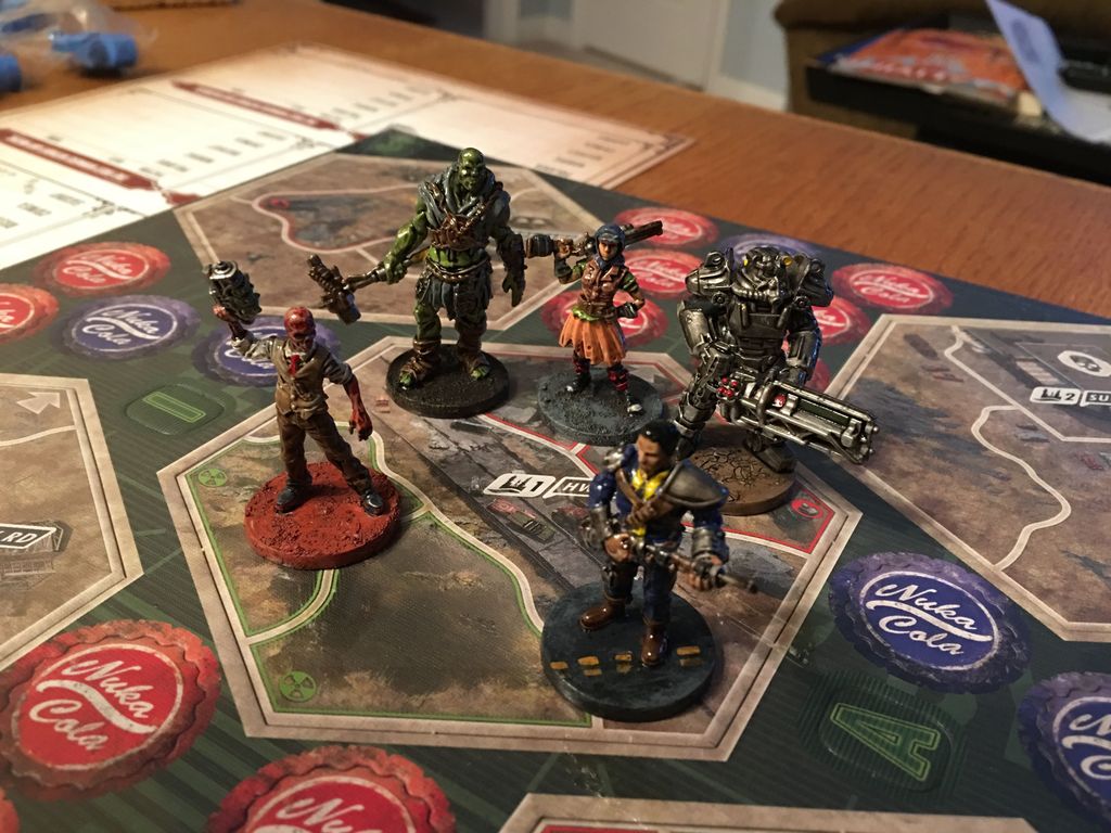 Painted miniatures Fallout BoardGameGeek