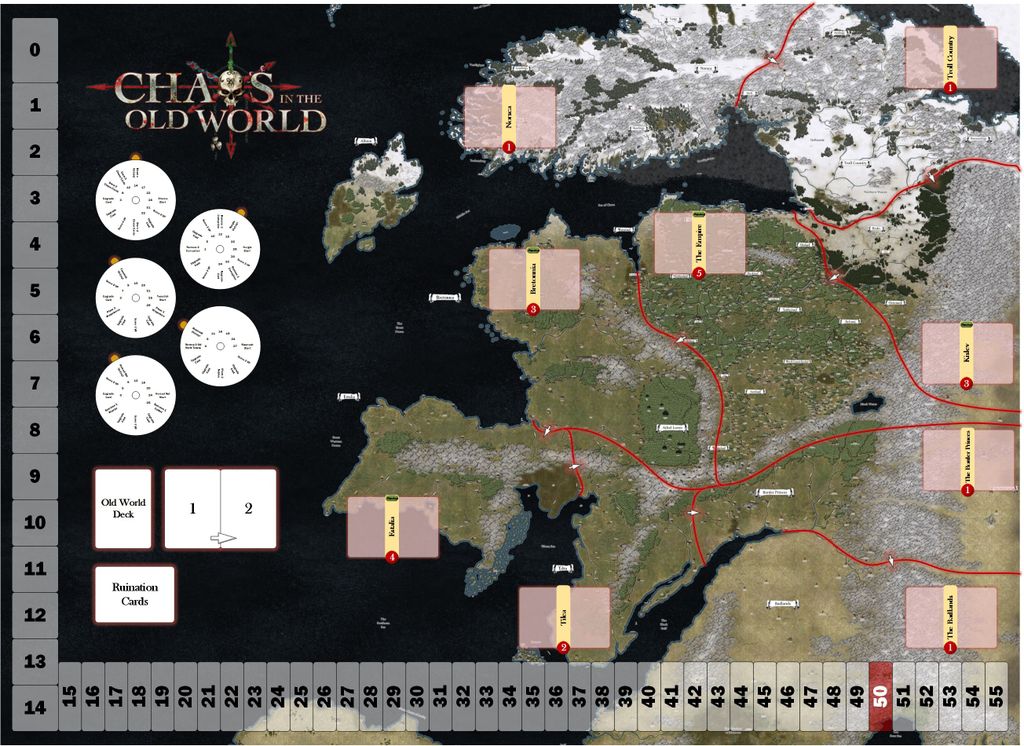 old world map warhammer mod