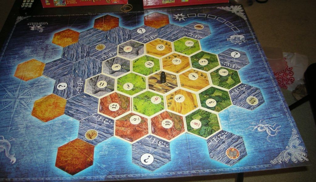 Intial Harbour Set Up Boardgamegeek