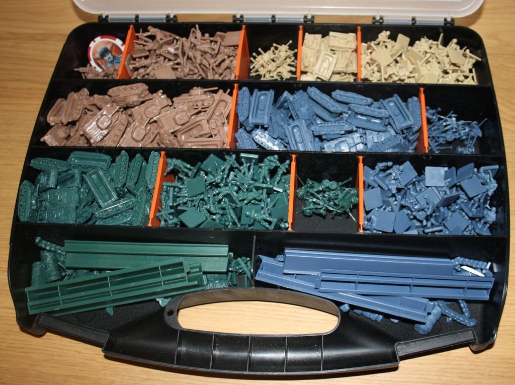 My Memoir'44 storage solution - EVERYTHING in the Campaign Bag? Read on ...