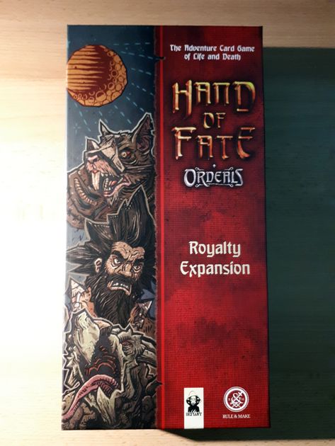 Ordeals Board Game SEALED UNOPENED FREE SHIPPING Hand of Fate 