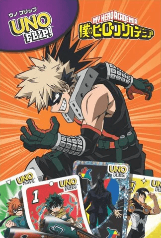 Cover art for UNO Flip!: My Hero Academia (McDonald's Happy Meal Edition)