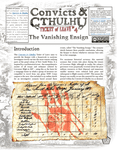 RPG Item: Convicts & Cthulhu: Ticket of Leave #04: The Vanishing Ensign