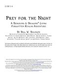 RPG Item: LURU1-4: Prey for the Night