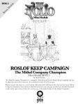 RPG Item: Mini-Module ROS5.5: The Mithel Company Champion