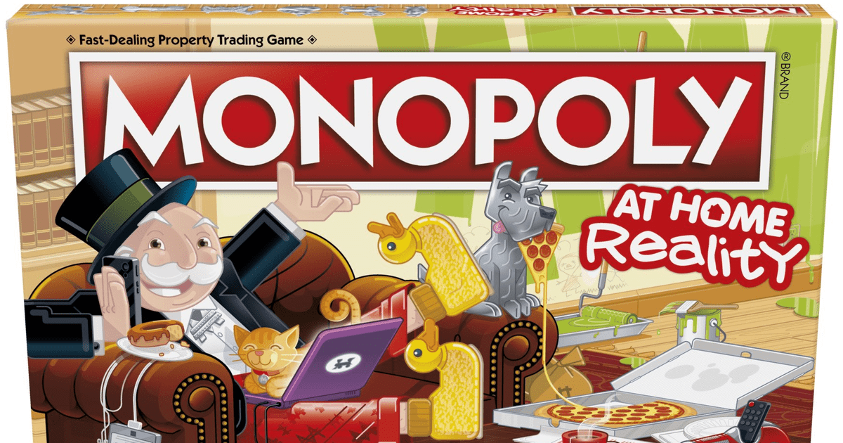 Monopoly At Home Reality Board Game BoardGameGeek