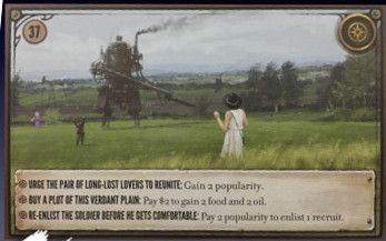 Stonemaier Games Scythe: Kickstarter Promo Pack #6 37-42 Encounter Cards 
