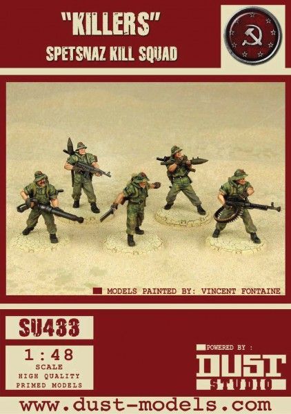 Dust Tactics: Spetsnaz Kill Squad – "Killers" cover