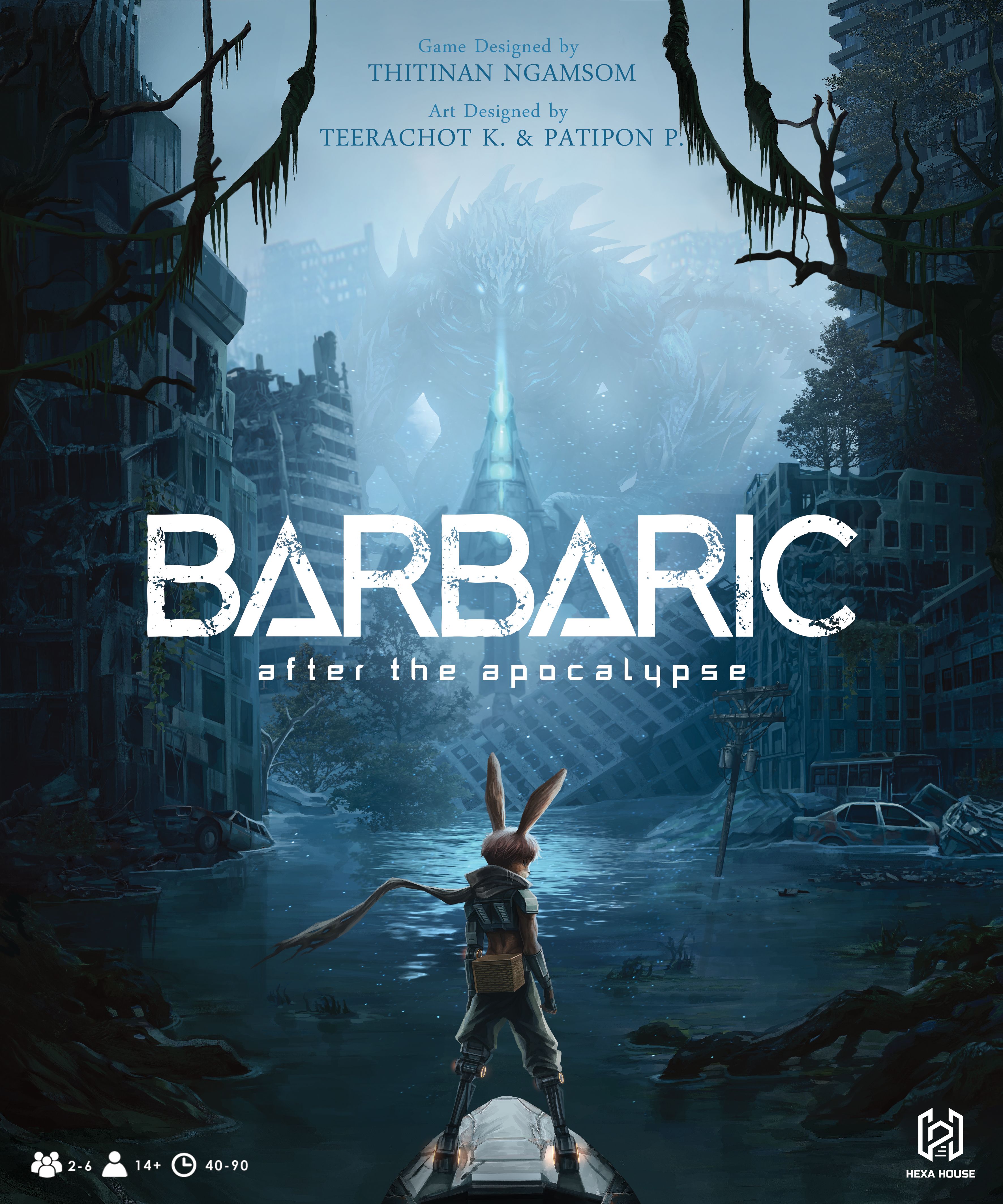 Barbaric: After the Apocalypse box art