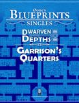 RPG Item: 0one's Blueprints: Dwarven Depths - Garrison's Quarters