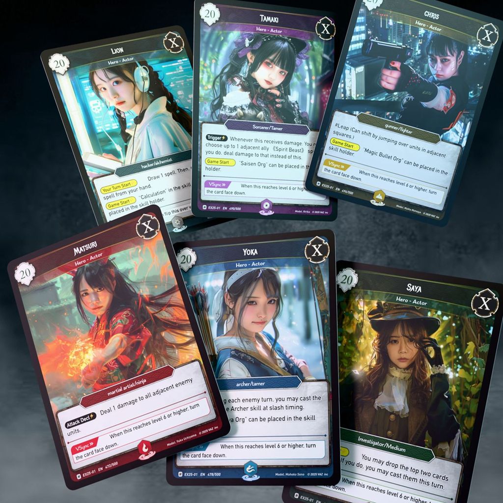 Illustration 11 de VARZ TCG: A Hex Grid Tactical Card Game Inspired by Japanese