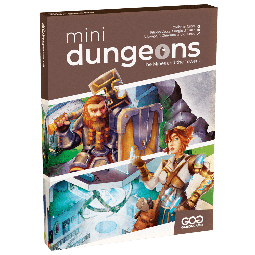 Cover art for Mini Dungeons: The Mines and the Towers