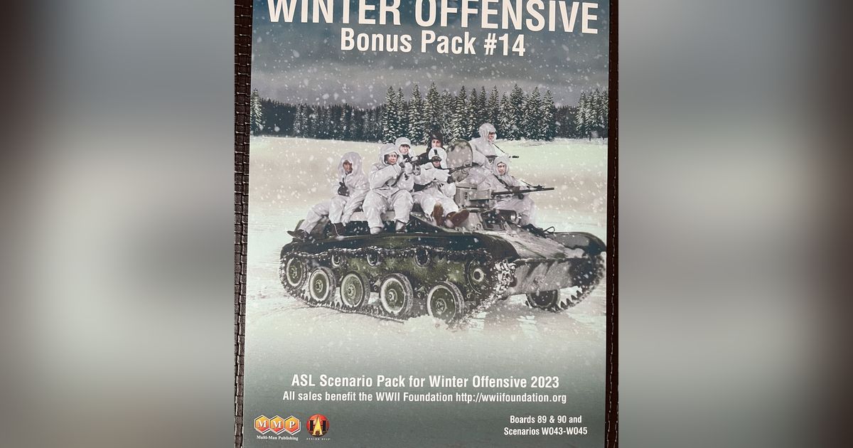 Winter Offensive Bonus Pack #14: ASL Scenario Pack for Winter 