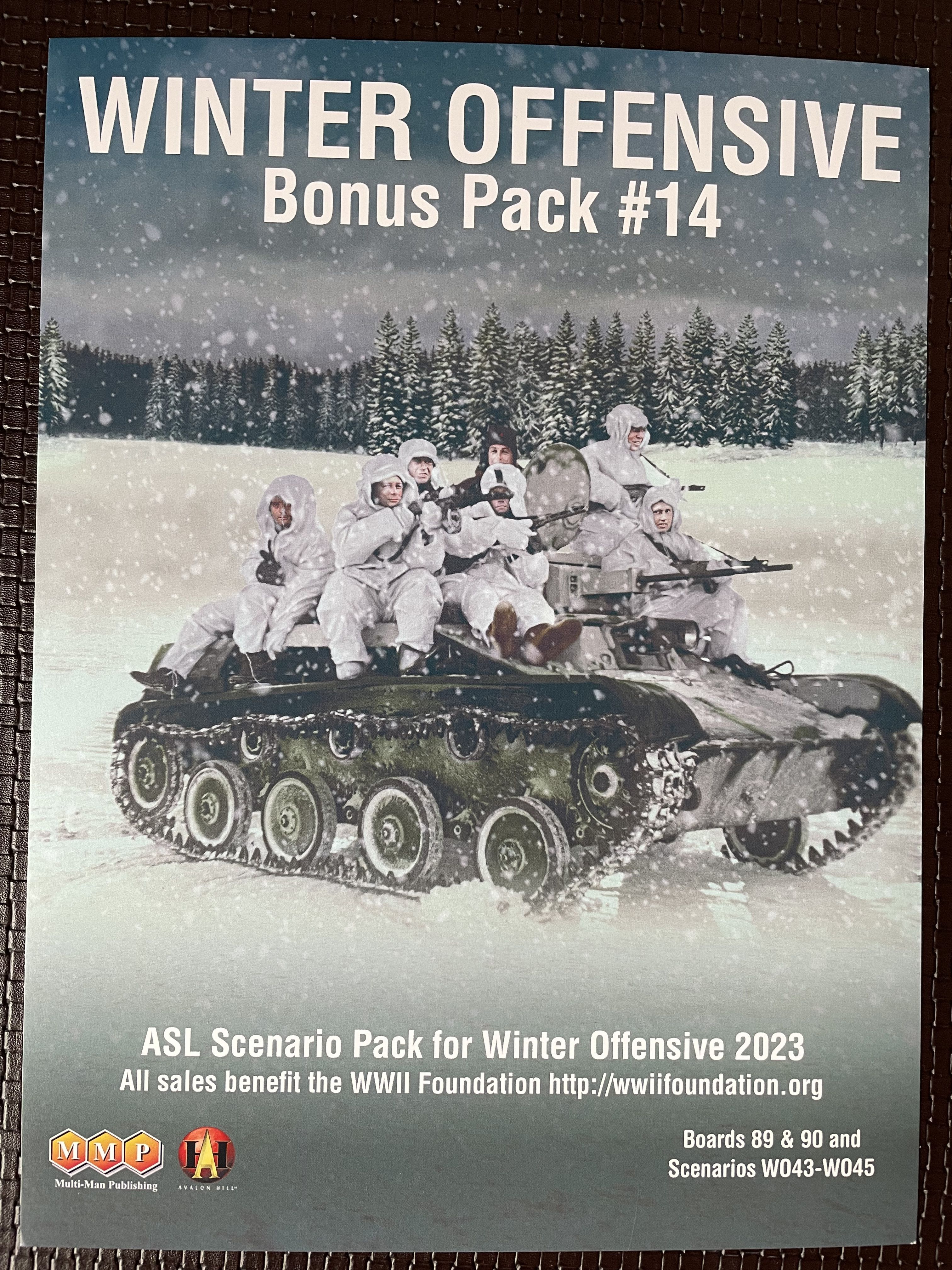 Winter Offensive Bonus Pack #14: ASL Scenario Pack for Winter Offensive 2023 box art