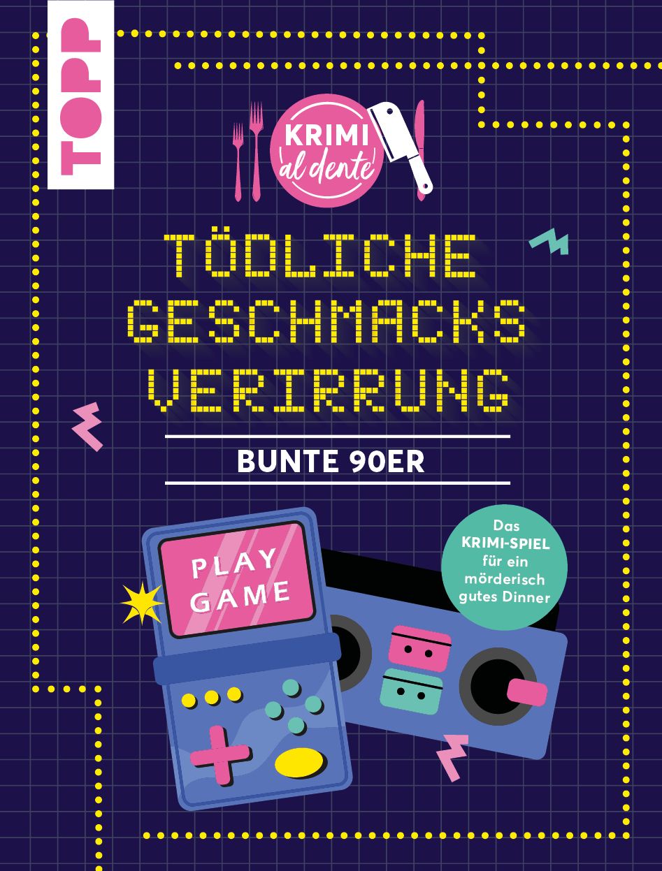 Krimi al Dente: Bunte 90er – Tödliche Geschmacksverirrung cover art