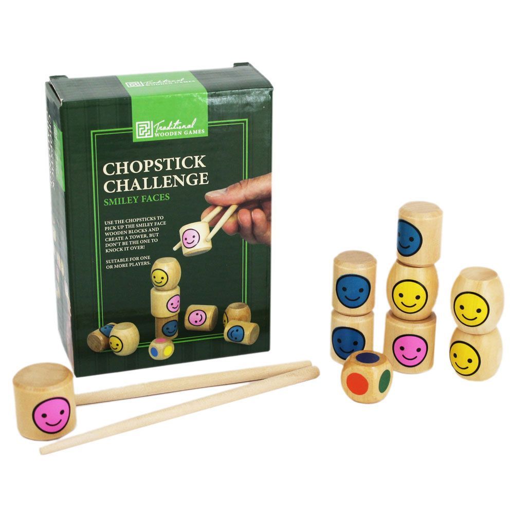 Coperta Chopstick Challenge: Smiley Faces