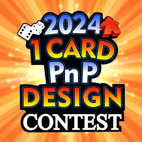 2024 1-Card Print and Play Design Contest