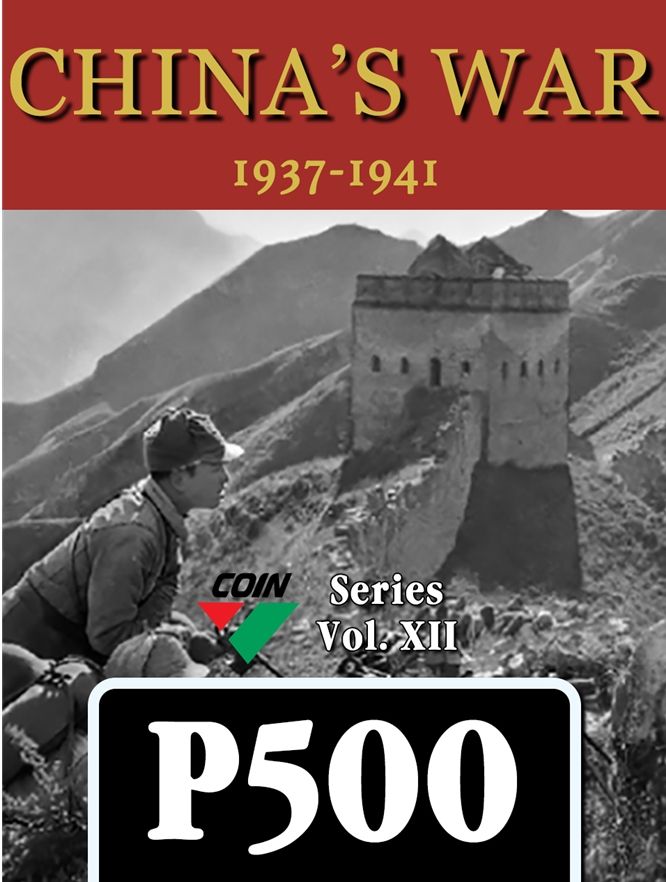 China's War 1937-41 box art