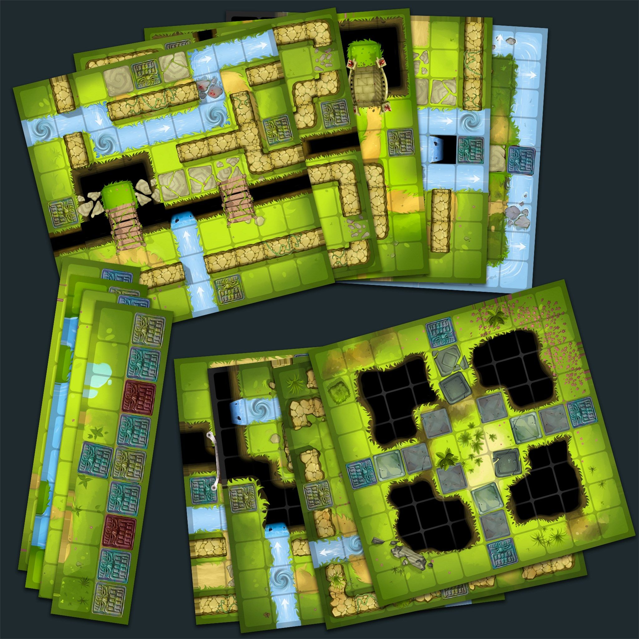 Quodd Heroes: Modular Game Boards