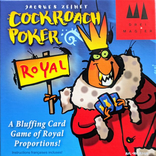 New Version Cockroach Kakerlaken Poker Royal Board Game Family Party Rare 