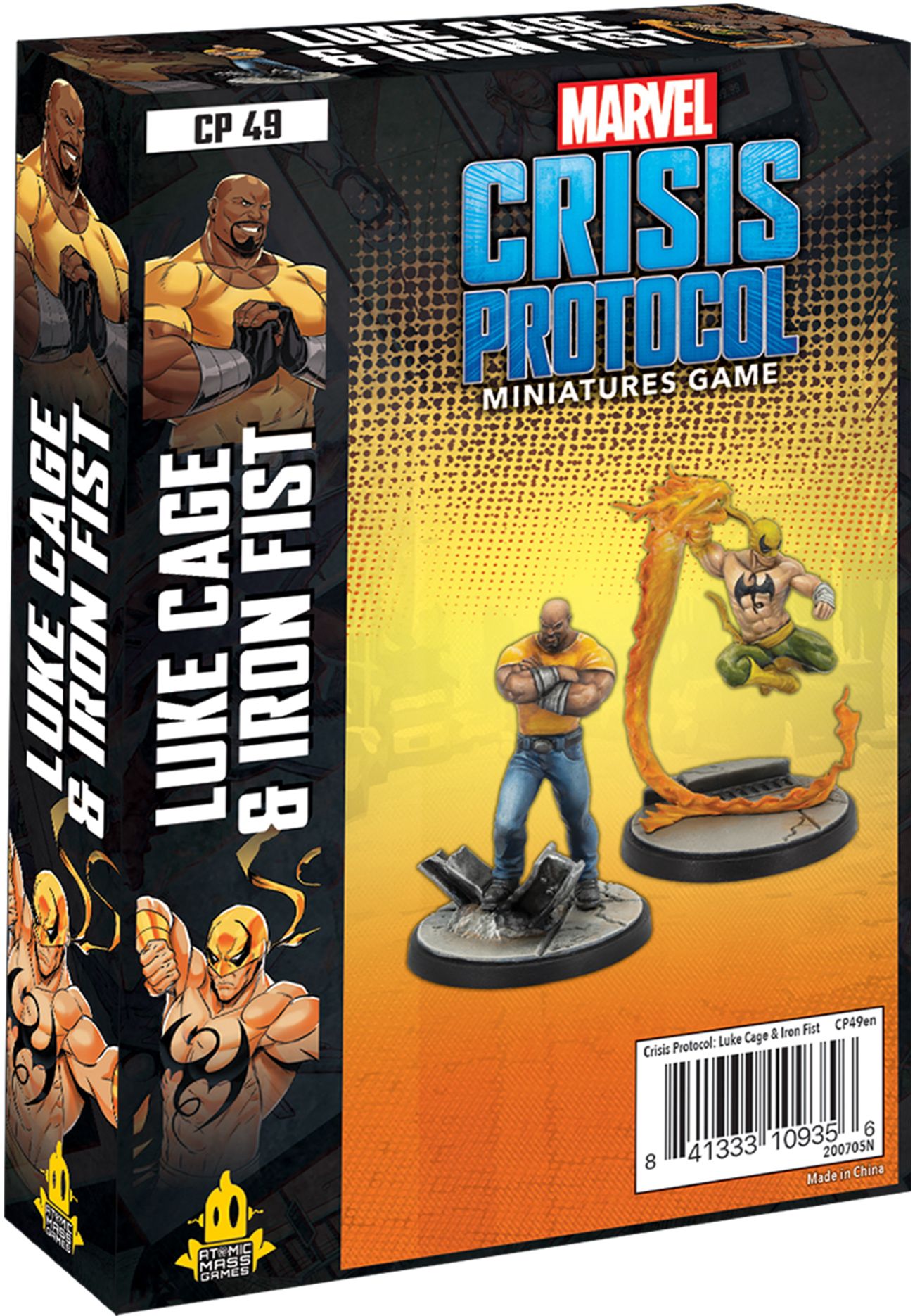 Marvel: Crisis Protocol – Luke Cage & Iron Fist cover art