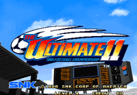 Video Game: The Ultimate 11: SNK Football Championship