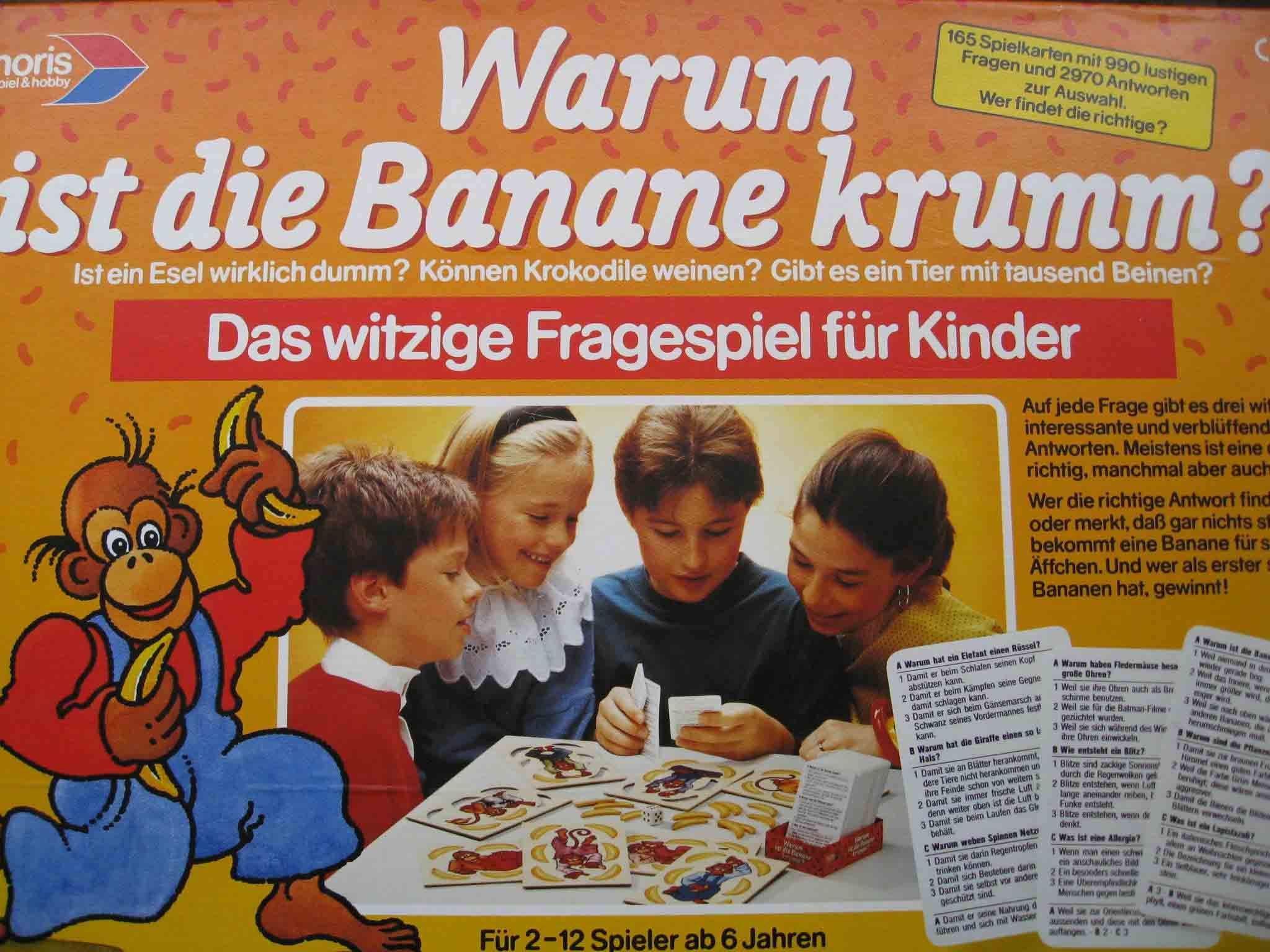 Warum ist die Banane krumm?