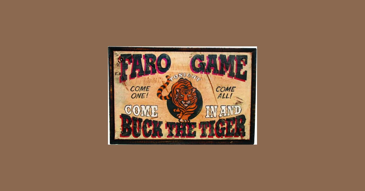 how is the card game faro played
