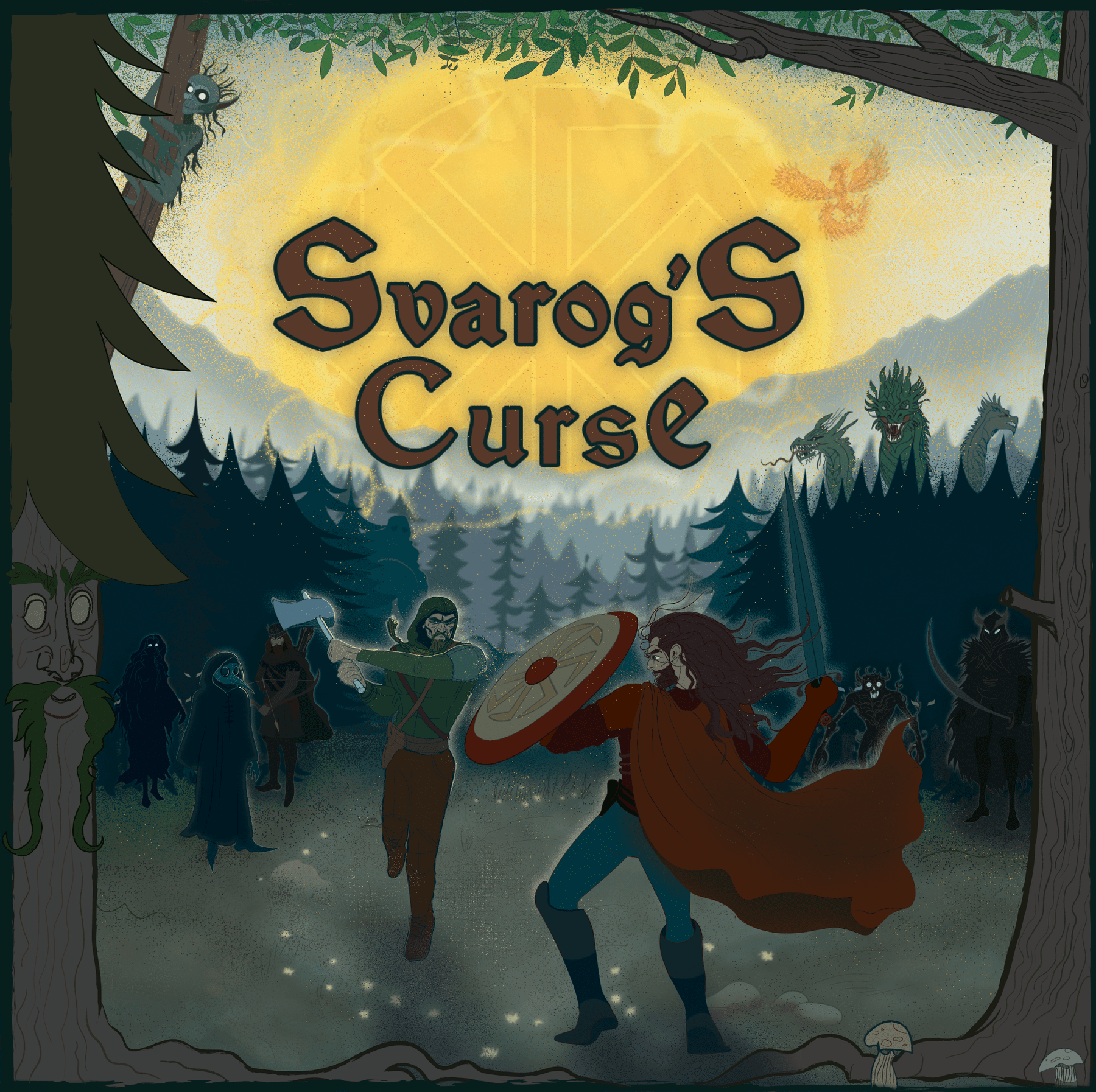 Cover art for Svarog's Curse