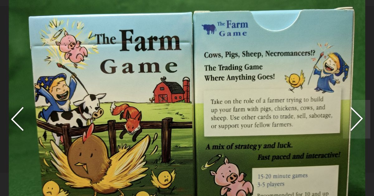 The Farm Game Board Game BoardGameGeek