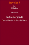 RPG Item: Core M Cadion Subsector Guide General Details for Imperial Forces