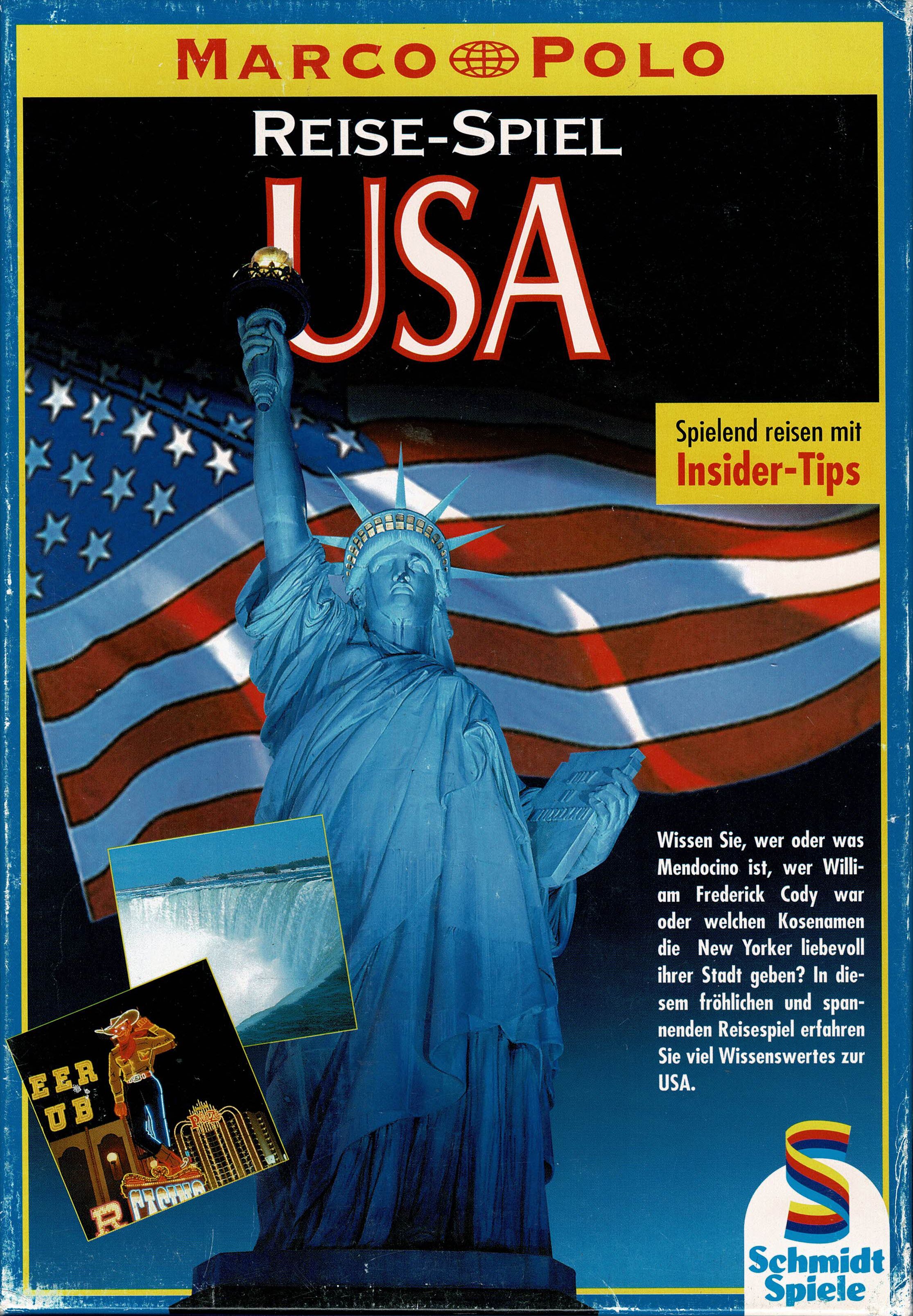 Marco Polo Reise-Spiel USA cover art