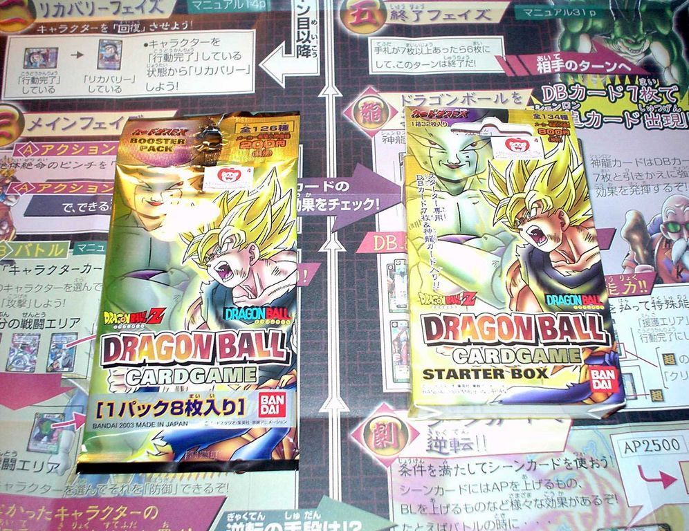 Dragon Ball Card Game cover