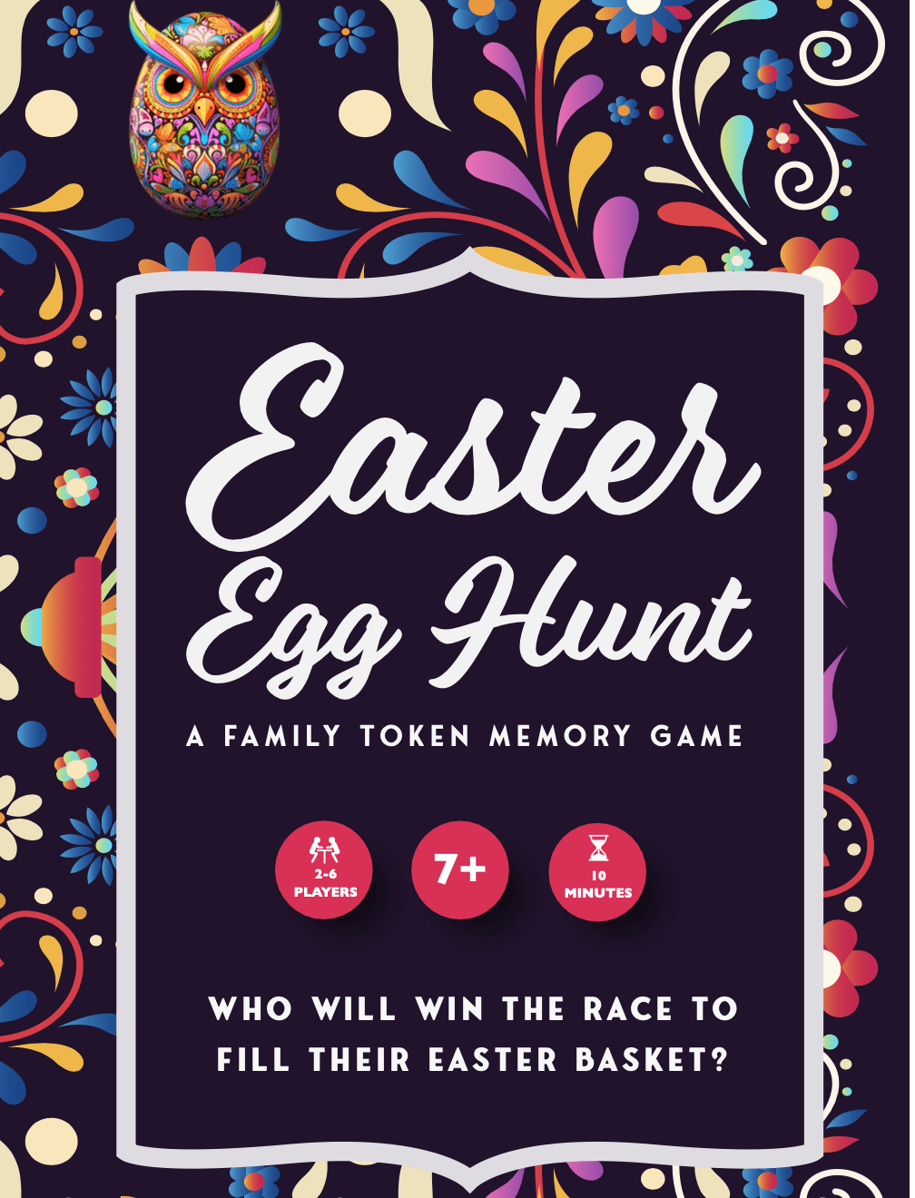 Easter Egg Hunt: A family token memory game