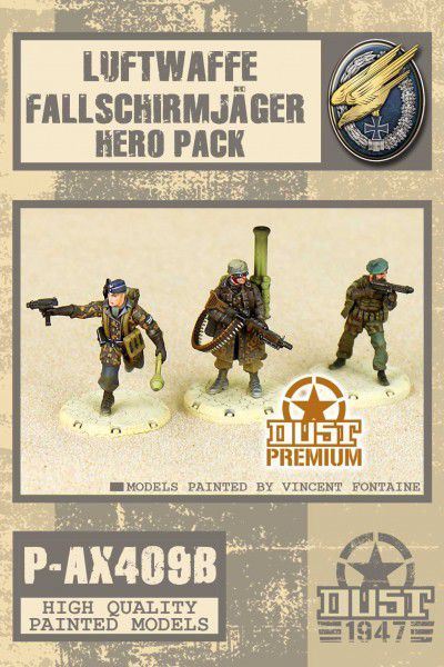 Dust 1947: Luftwaffe Fallschirmjäger Hero Pack