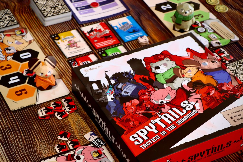 Illustration 1 de Spytails: Handcrafted Wooden Agents in the Shadows