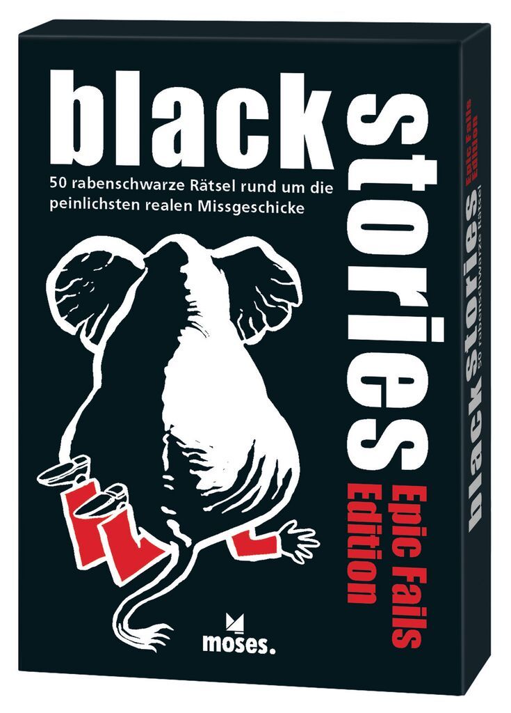 Black Stories: Epic Fails Edition box art