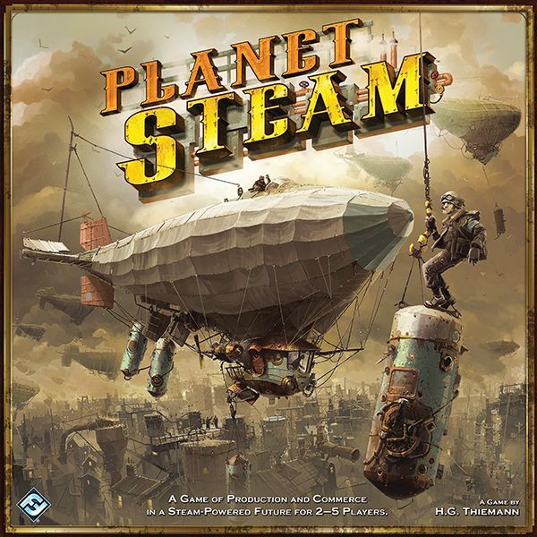 Planet Steam Board Game Boardgamegeek