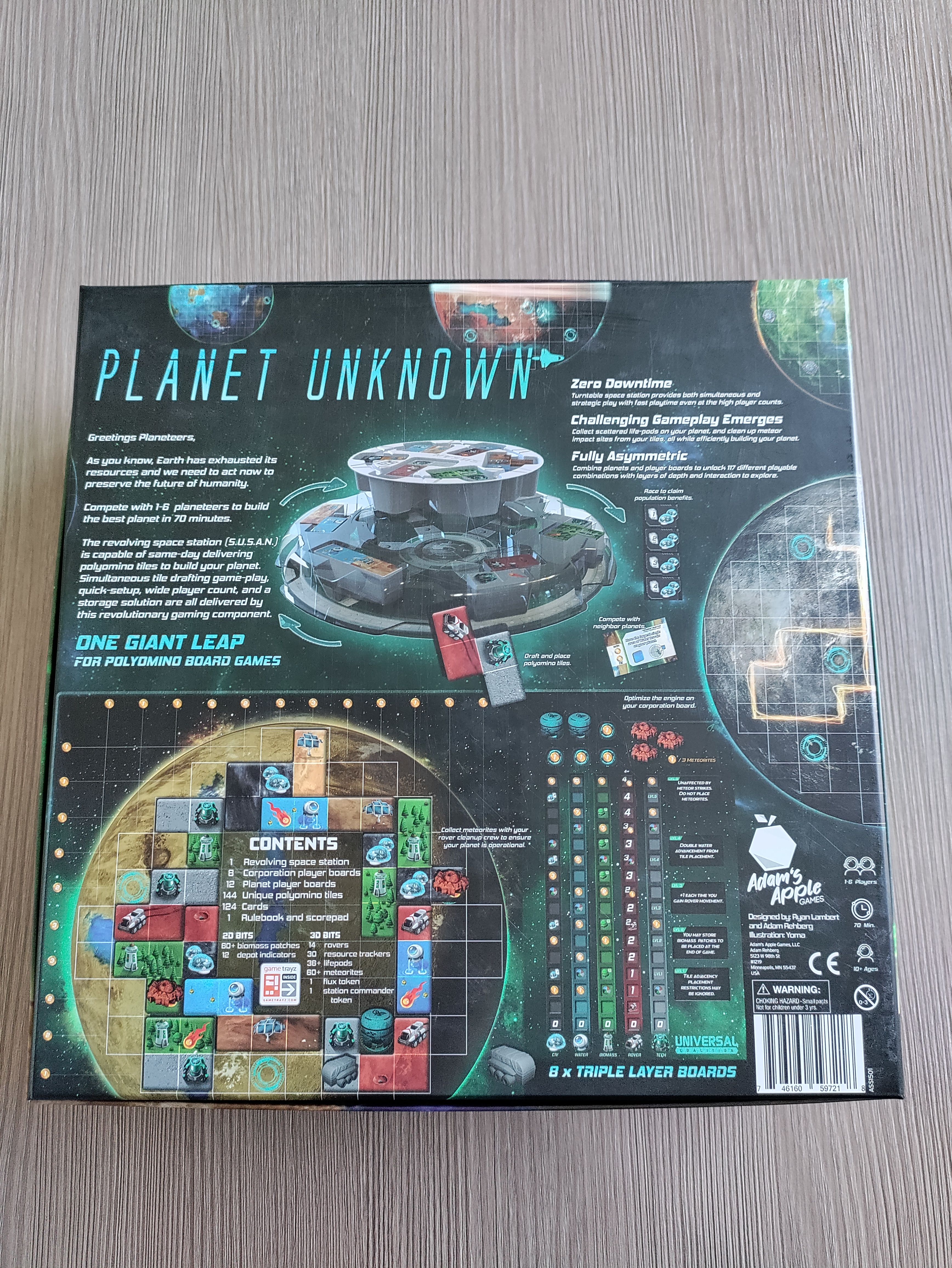 Product Details | Planet Unknown | GeekMarket