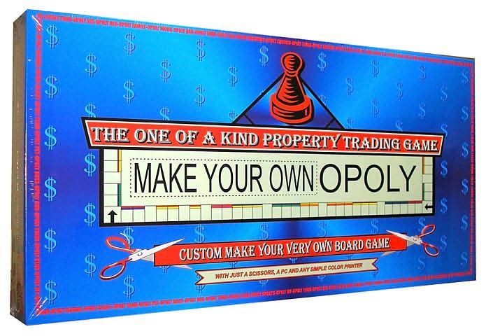 Make Your Own Opoly