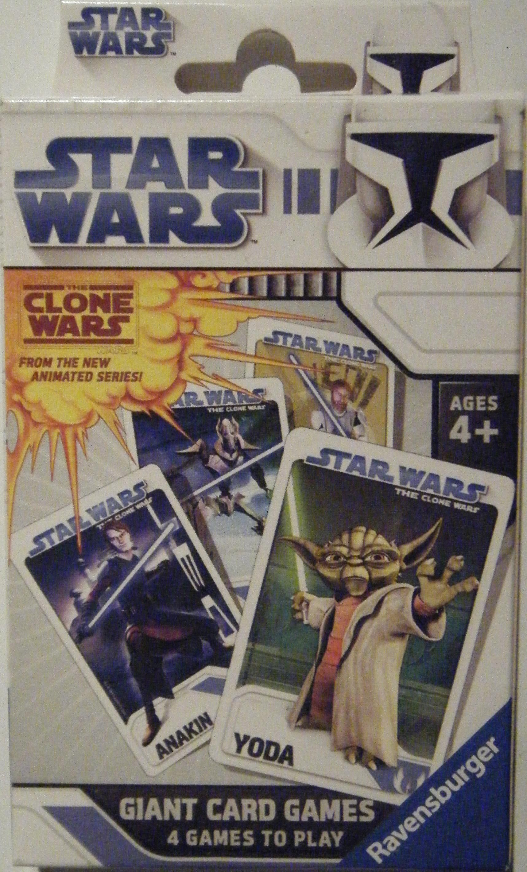 Star Wars Clone Wars: Giant Card Games cover