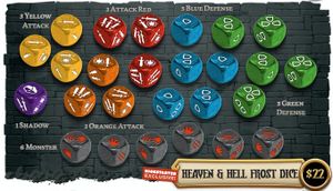Massive Darkness 2: Heaven & Hell Frost Dice